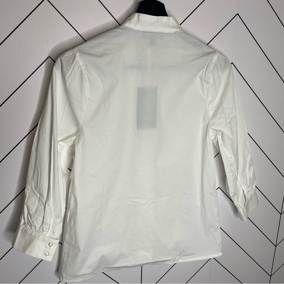 ModCloth | Thriving Trellis Embroidered Button Down Shirt Size XS NWT - Picture 9 of 11